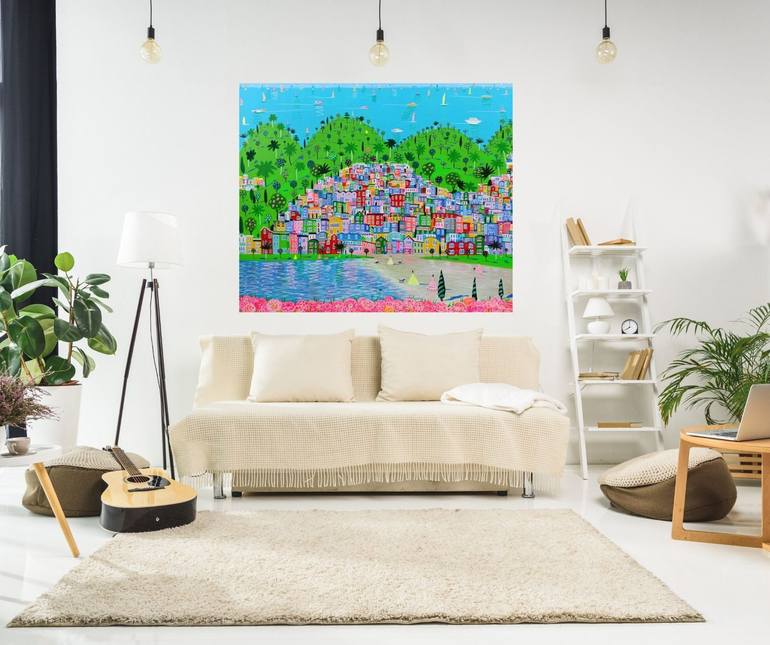 Original Impressionism Landscape Painting by Katrina Avotina