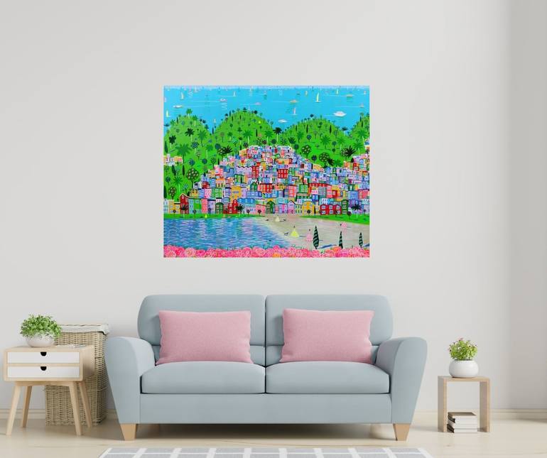 Original Impressionism Landscape Painting by Katrina Avotina