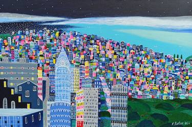 Original Cities Paintings by Katrina Avotina