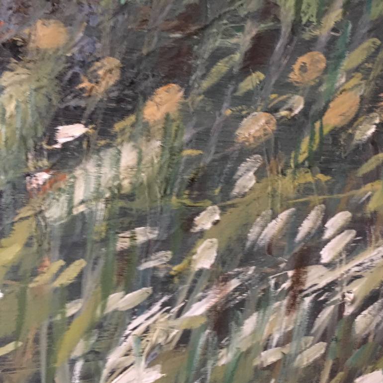 Original Impressionism Landscape Painting by Ali Asad