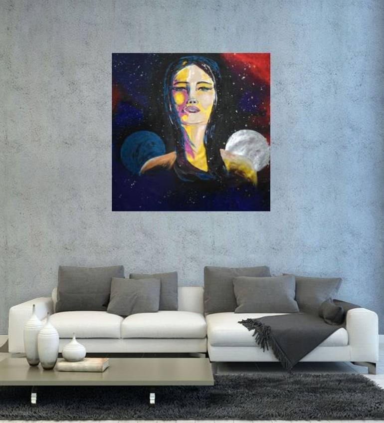 Original Abstract Painting by BURCU SAR