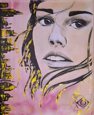 Print of Portraiture Portrait Paintings by BURCU SAR