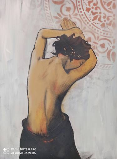 Print of Nude Paintings by BURCU SAR