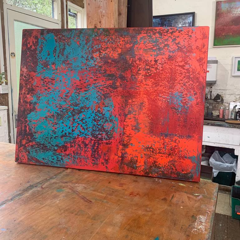 Original Abstract Painting by Richard Heys