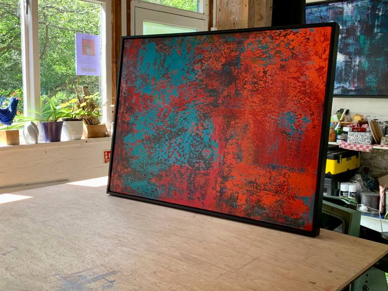 Original Abstract Painting by Richard Heys