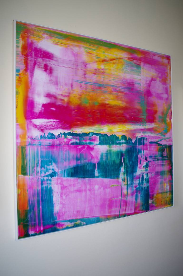 Original Fine Art Abstract Painting by Richard Heys