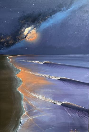 Print of Beach Paintings by Adam Stanley