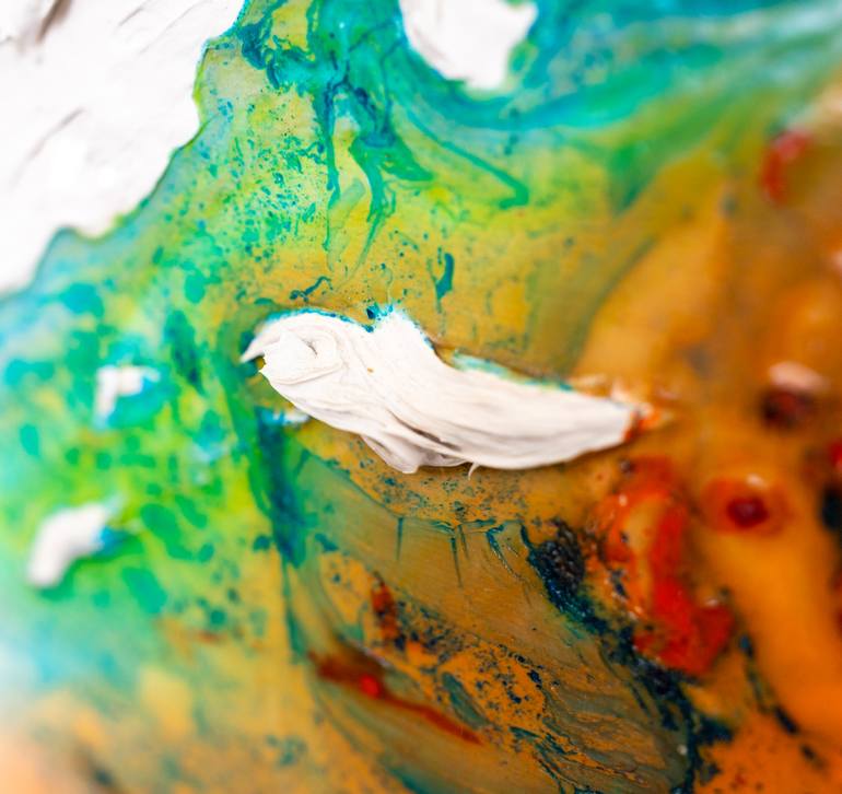 Original Conceptual Abstract Painting by Olena Moloda