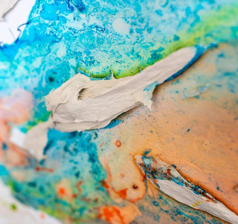Original Conceptual Abstract Painting by Olena Moloda