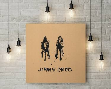 Abstract minimalistic painting Jimmy Choo thumb