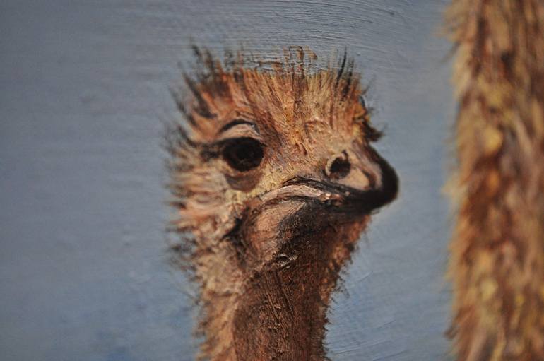 Original Figurative Animal Painting by Emiko Ishida