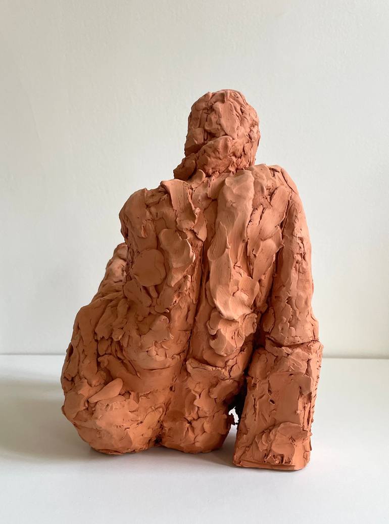 Original Contemporary Women Sculpture by Dominique Ganiage
