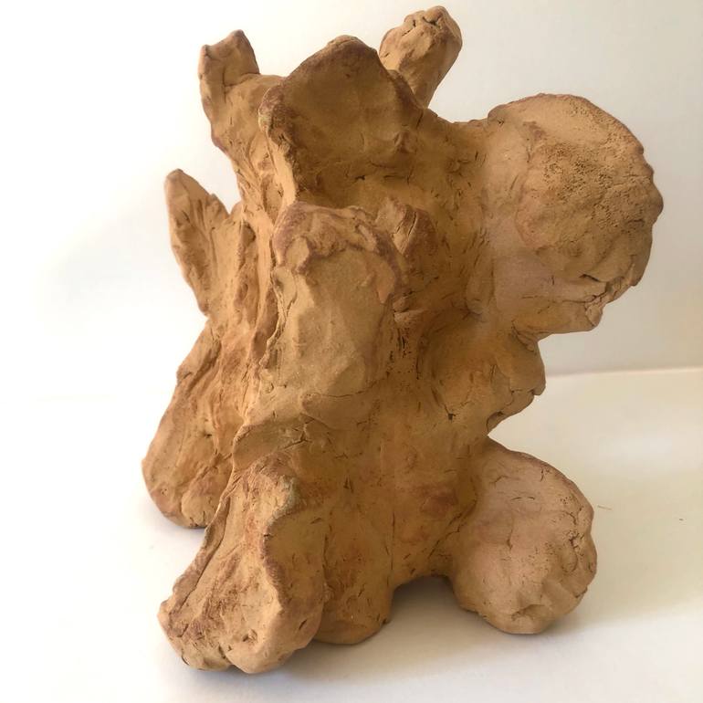 Original Abstract Expressionism Animal Sculpture by Dominique Ganiage