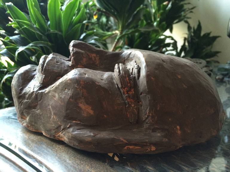 Original Expressionism Body Sculpture by Dominique Ganiage