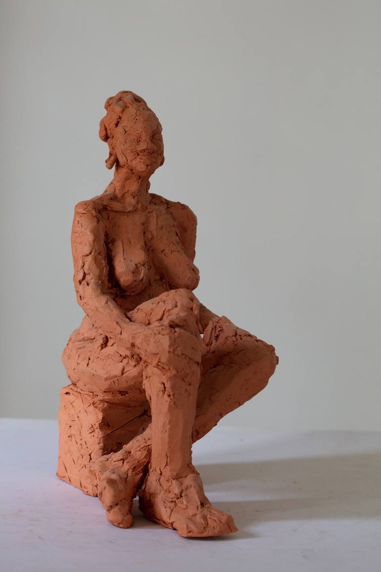 Original Modern Women Sculpture by DOMINIQUE GANIAGE