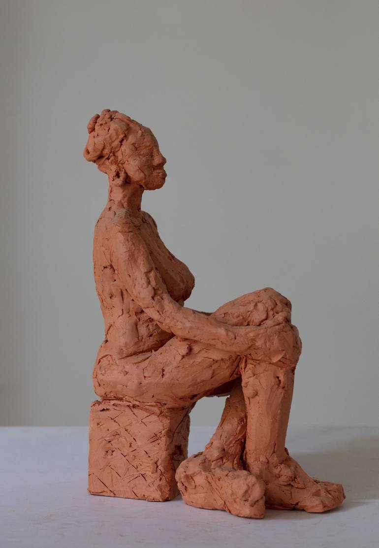 Original Modern Women Sculpture by DOMINIQUE GANIAGE