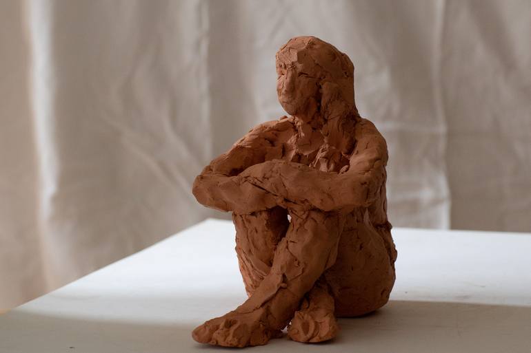 Original Abstract Expressionism Body Sculpture by DOMINIQUE GANIAGE