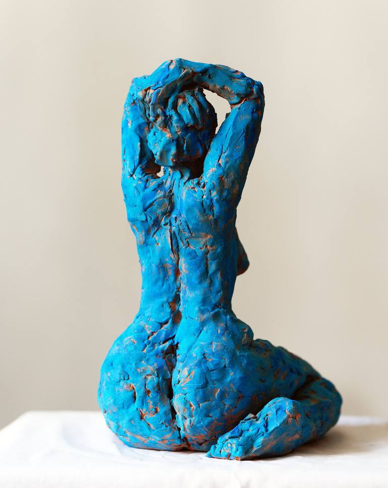 Original Abstract Expressionism Nude Sculpture by DOMINIQUE GANIAGE