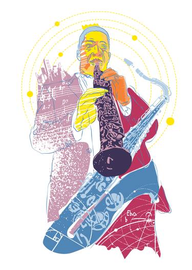 Coltrane Universe / 1/1 limited print thumb