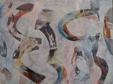 Original Abstract Paintings by Geddy Sprindys
