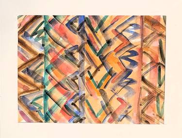 Original Abstract Painting by Geddy Sprindys