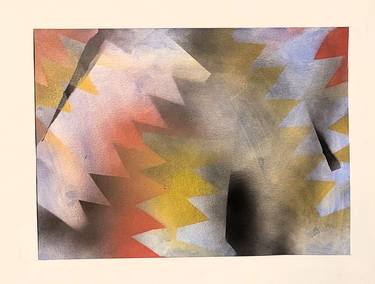 Original Abstract Painting by Geddy Sprindys