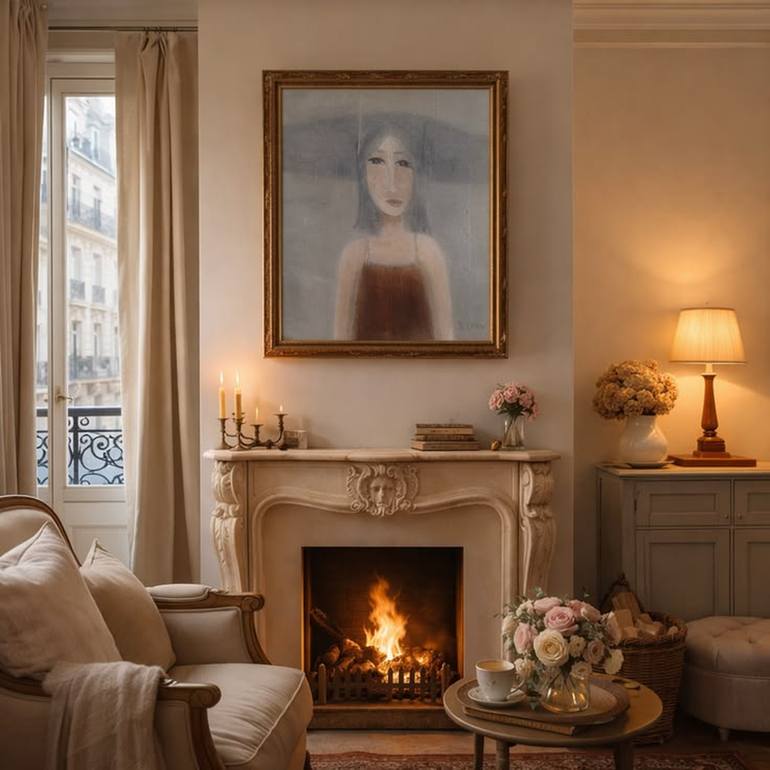 Original Figurative People Painting by Kerryn Levy