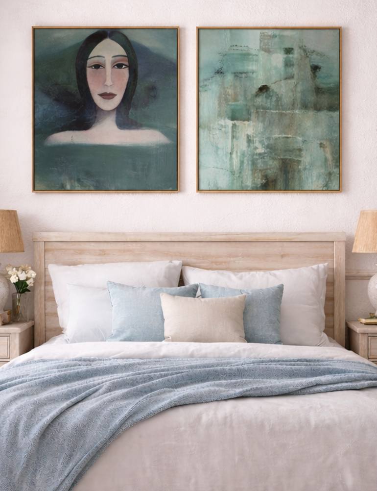 Original Figurative People Mixed Media by Kerryn Levy