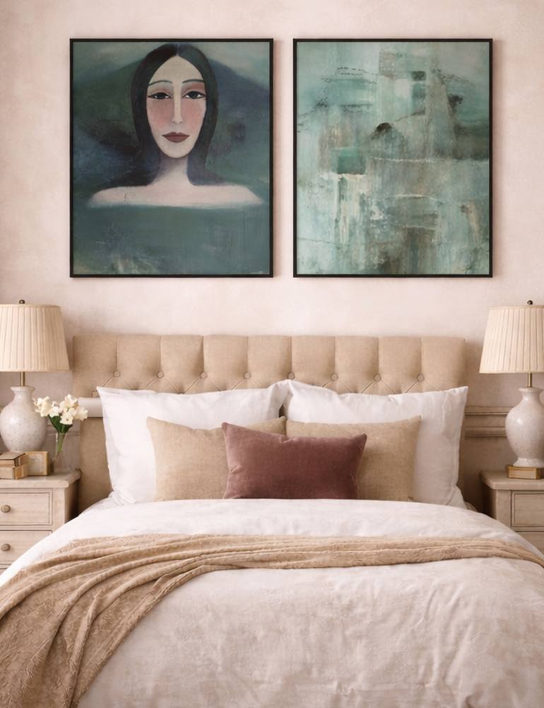Original Figurative People Mixed Media by Kerryn Levy