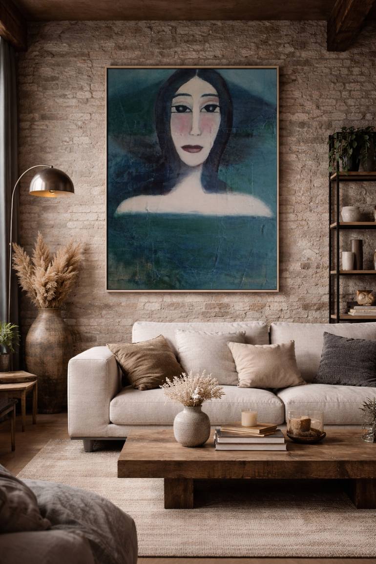 Original Figurative People Mixed Media by Kerryn Levy