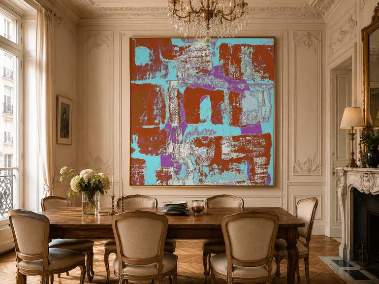 Original Abstract Painting by Kerryn Levy