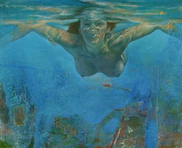Print of Nude Paintings by Tsanko Tsankov