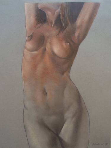 Print of Figurative Nude Drawings by Tsanko Tsankov