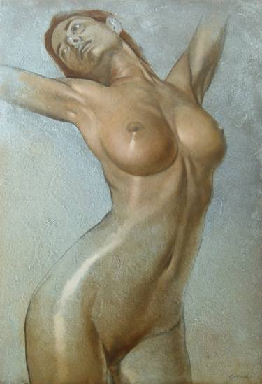 Print of Nude Paintings by Tsanko Tsankov