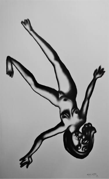 Print of Figurative Nude Drawings by Rajat verma