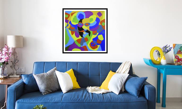 Original Abstract Painting by Rajat verma