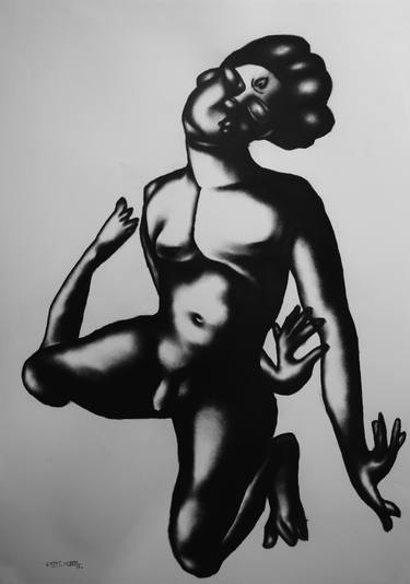 Print of Conceptual Body Drawings by Rajat verma