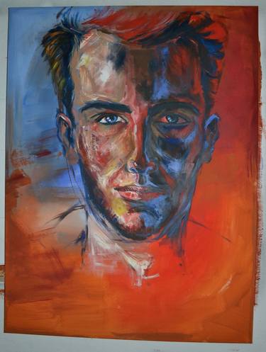 Original Portrait Painting by Irina Gaurov