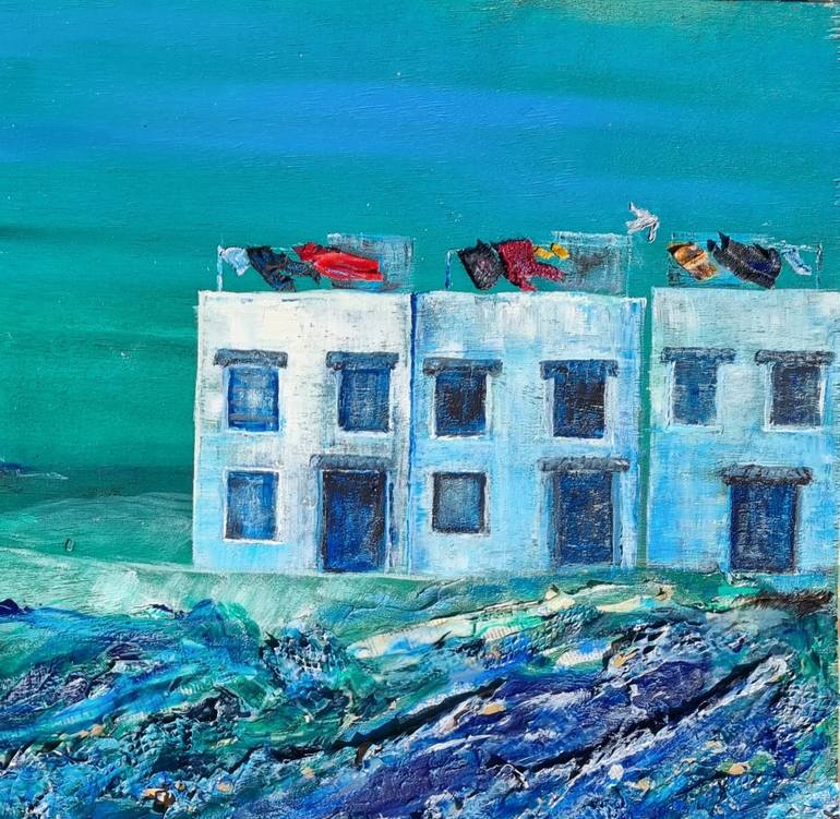 Original Contemporary Seascape Painting by Catherine Fenton