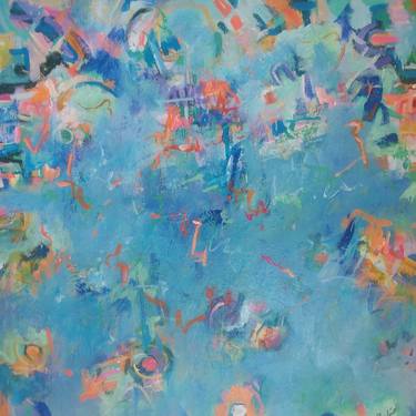 Print of Abstract Language Paintings by Charli Leniston