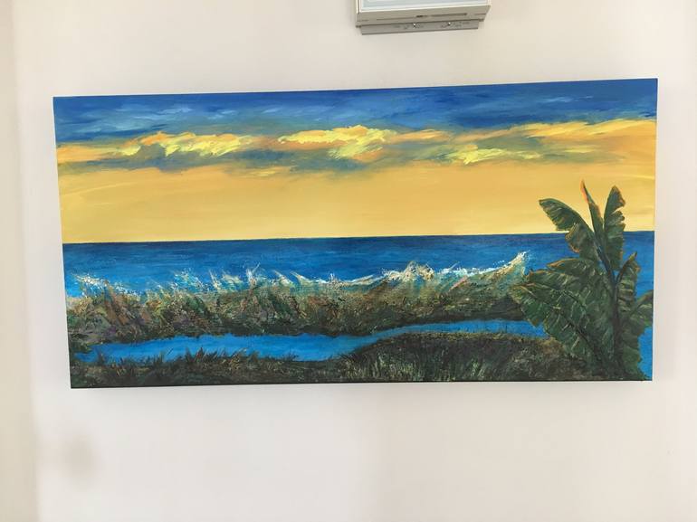 Original Beach Painting by Heidi Heiser