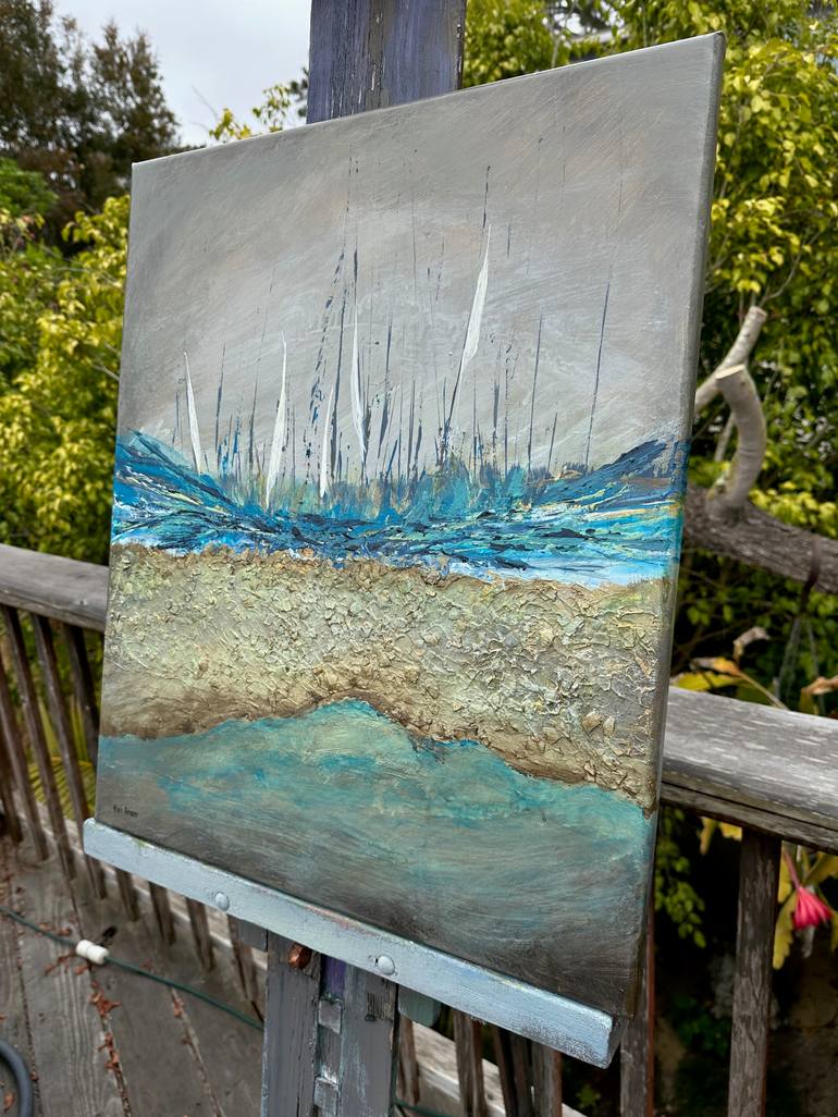 Original Abstract Expressionism Abstract Painting by Heidi Heiser