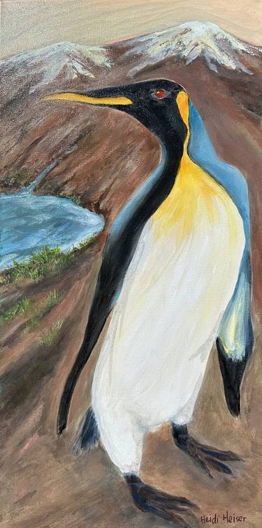Original Contemporary Animal Painting by Heidi Heiser