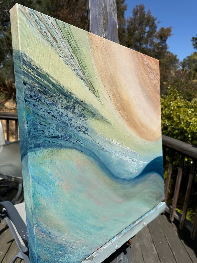 Original Abstract Expressionism Abstract Painting by Heidi Heiser