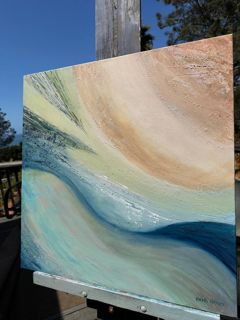 Original Abstract Expressionism Abstract Painting by Heidi Heiser