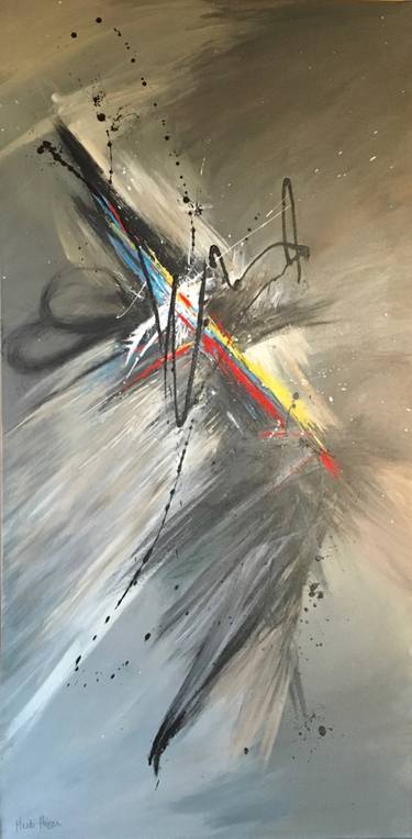 Original Abstract Expressionism Abstract Paintings by Heidi Heiser
