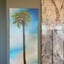 Single Palm Tree on the wall
