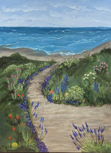 Print of Beach Paintings by Heidi Heiser