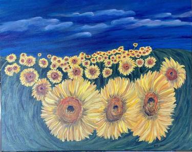 Original Floral Paintings by Heidi Heiser