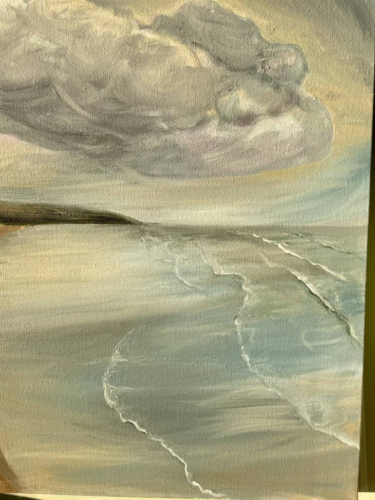 Original Conceptual Beach Painting by Heidi Heiser